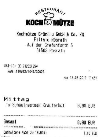 mdib Hffner Kochmtze Restaurant